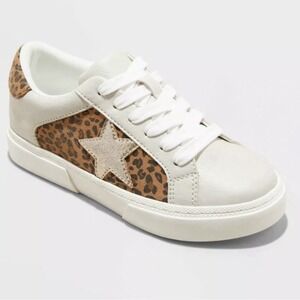 Kaitlyn Leopard Court Sneaker Size 4 Art Class Big Kids Sneakers